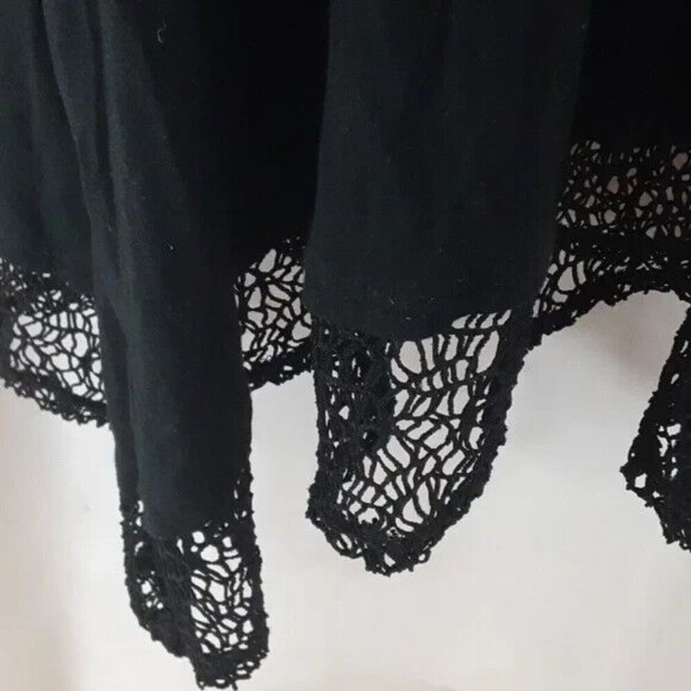 Cupio size medium black cold shoulder dress * - Picture 12 of 15